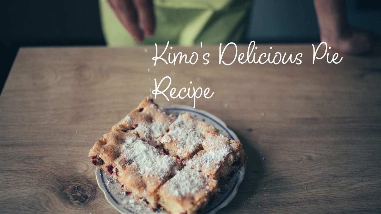 Kimo's Pie Recipe